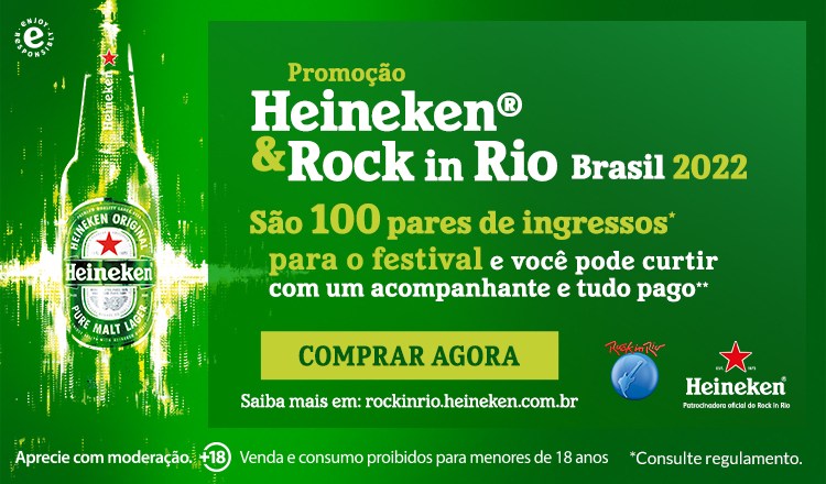 Heineken - Promoção Heineken Rock in Rio - 15/08 a 31/08
